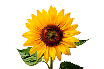 Obraz premium transparent sunflower