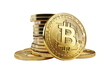 a stack of gold coins