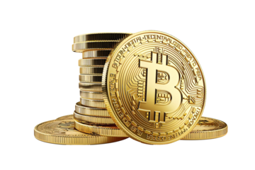 a stack of gold coins