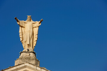 Church of Saint Publius in Floriana. Christ in glory.