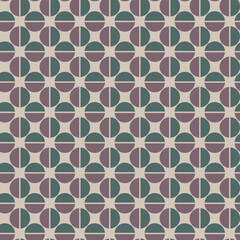 Geometric Seamless Vector Repeat Tile Pattern. Perfect for textiles, apparel, backgrounds, UX etc