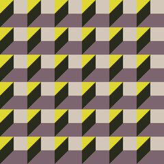 Geometric Seamless Vector Repeat Tile Pattern. Perfect for textiles, apparel, backgrounds, UX etc