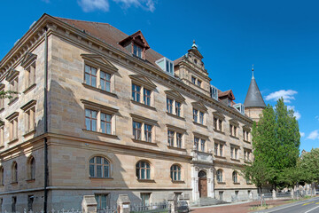 Justizgebäude, Amtsgericht, Landgericht, Oberlandesgericht, Bamberg, Friedrichstrasse
