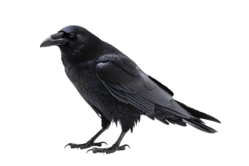 a black bird with a black beak