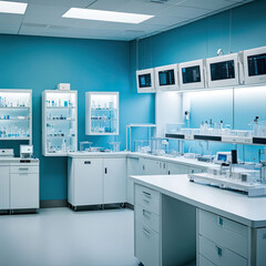 Image of a scientific laboratory of reproduction