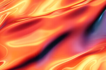 Obraz premium Abstract liquid gradient background in warm tones with subtle grainy texture