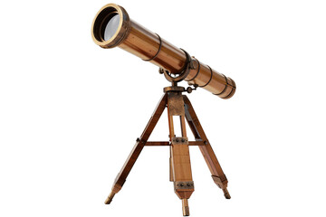 a telescope on a tripod