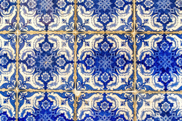The tile art at Lisbon streets.