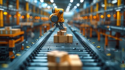 Automated Robotics in Modern Warehouse Operations - Generative AI