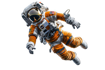 an astronaut in space suit