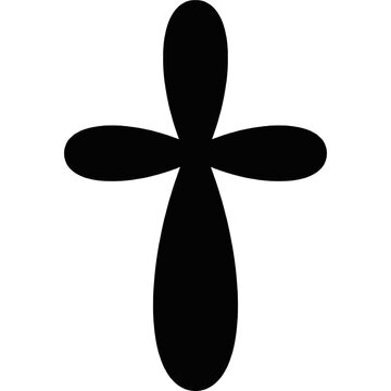 recommend clip art: Religion symbol. christian cross vector symbol flat and outline style. Cross symbols. Crucifix. Jesus Christian goddess 