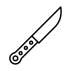 Butcher Knife line icon
