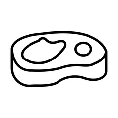 Beef Cuts line icon