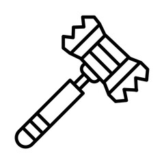 Meat Tenderizer line icon