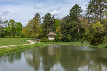 Obraz premium Garden in Bad Pyrmont in Germany