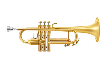 Obraz premium a close up of a trumpet