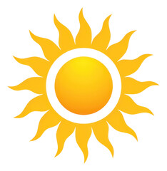 Naklejka premium PNG Sun outdoors logo sky.