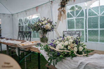 flowers on the windowsill