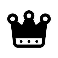 crown glyph icon