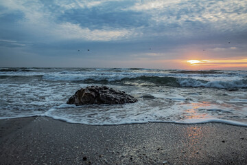 Sea, seashore  - Europe, Romania, Constanta region