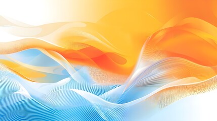 abstract background with waves