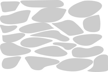 Stone path vector icon. Isolated on a white  background. vector illustration. EPS 10