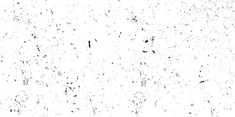 Black grainy texture isolated on transparent background. Flat design element. Vector illustration