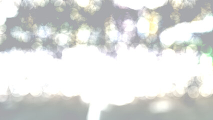 abstract background Image of light bulbs at the agricultural fair, Ranong Province, gradient gray, black, white, soft white, blur, colored lights, festival, celebration, fence, winter, snow, landscape