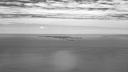 Houat Hoedic islands and belle ile in morbihan french Brittany