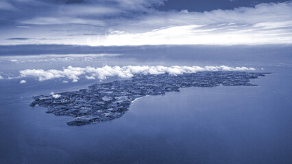 Houat Hoedic islands and belle ile in morbihan french Brittany
