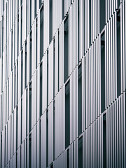 Metal pattern Modern building facade shade lighting wall panel Architecture details 