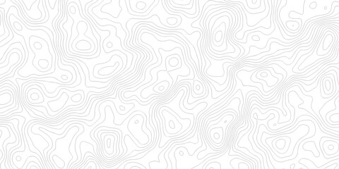 Contour abstract map relief land outline. Topographic map patterns. White wave paper curved reliefs...