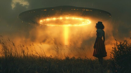 Humans Witnessed Alien UFOs Appearing