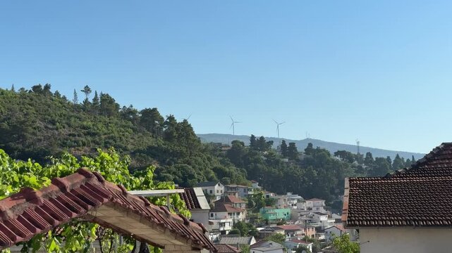 Montenegro Ulcinj town urban skyline