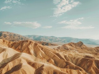 Desert Mountain Range