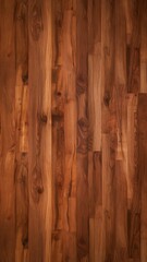 Fototapeta premium Walnut wood texture. Super long walnut planks texture background.Texture element