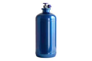 Propane cylinder isolated on transparent background