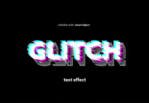 Glitch Text Effect