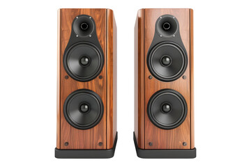Fototapeta premium Speakers isolated on transparent background