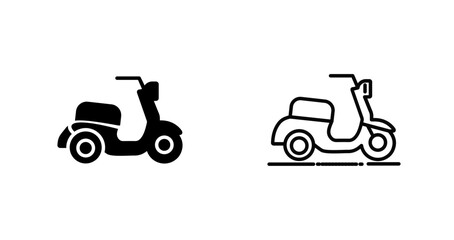 Scooter Vector Icon