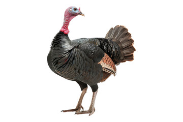 Turkeys isolated on transparent background