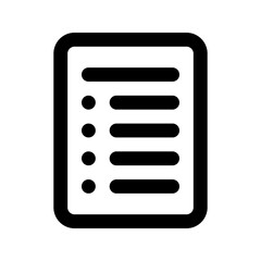 list line icon