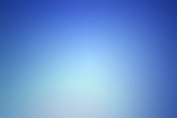 Abstract background of light blue shades with glare and bokeh effect.