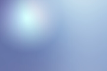 Abstract background of light blue shades with glare and bokeh effect.
