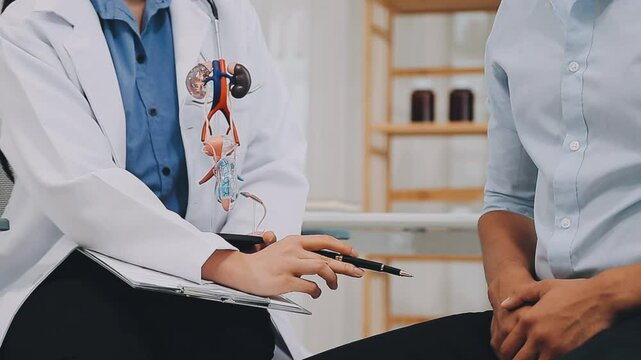 Urologists advise patients about prostate problems. Treatment of cancers of the urinary tract and male reproductive organs The concept of men's health problems