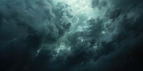 Fototapeta premium Dark Cloudy Sky