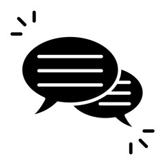Comment vector icon. Can be used for Business Training iconset.