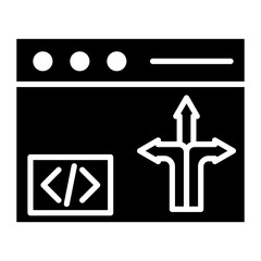 Fototapeta premium Flexibility vector icon. Can be used for No Code iconset.