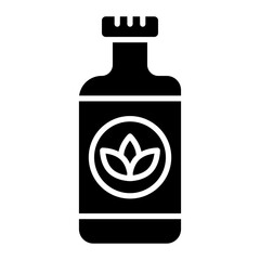 Oil vector icon. Can be used for Skincare iconset.