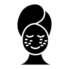 Freckles vector icon. Can be used for Skincare iconset.